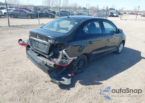 2017 Mitsubishi Mirage G4 Es from USA, damaged, VIN ML32F3FJ6HHF19579